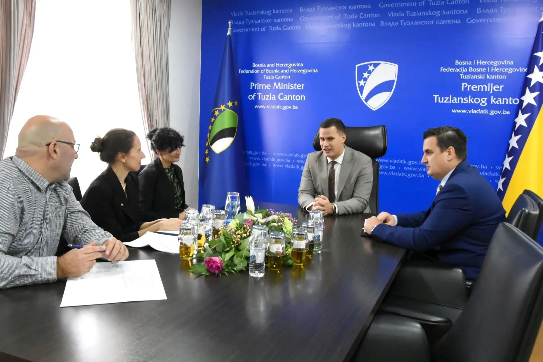 Premijer Halilagić primio novoimenovanu šeficu Terenskog ureda OSCE-a u Tuzli